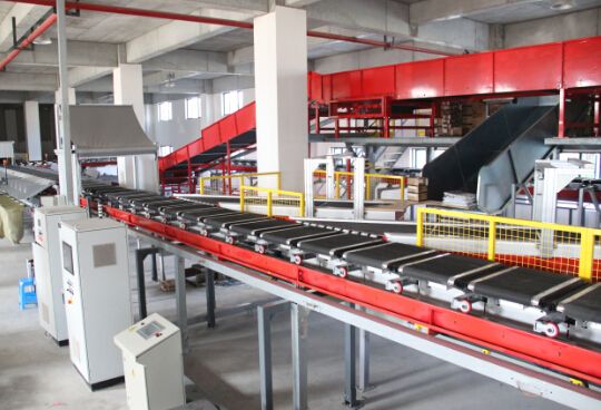 高速交叉带分拣系统